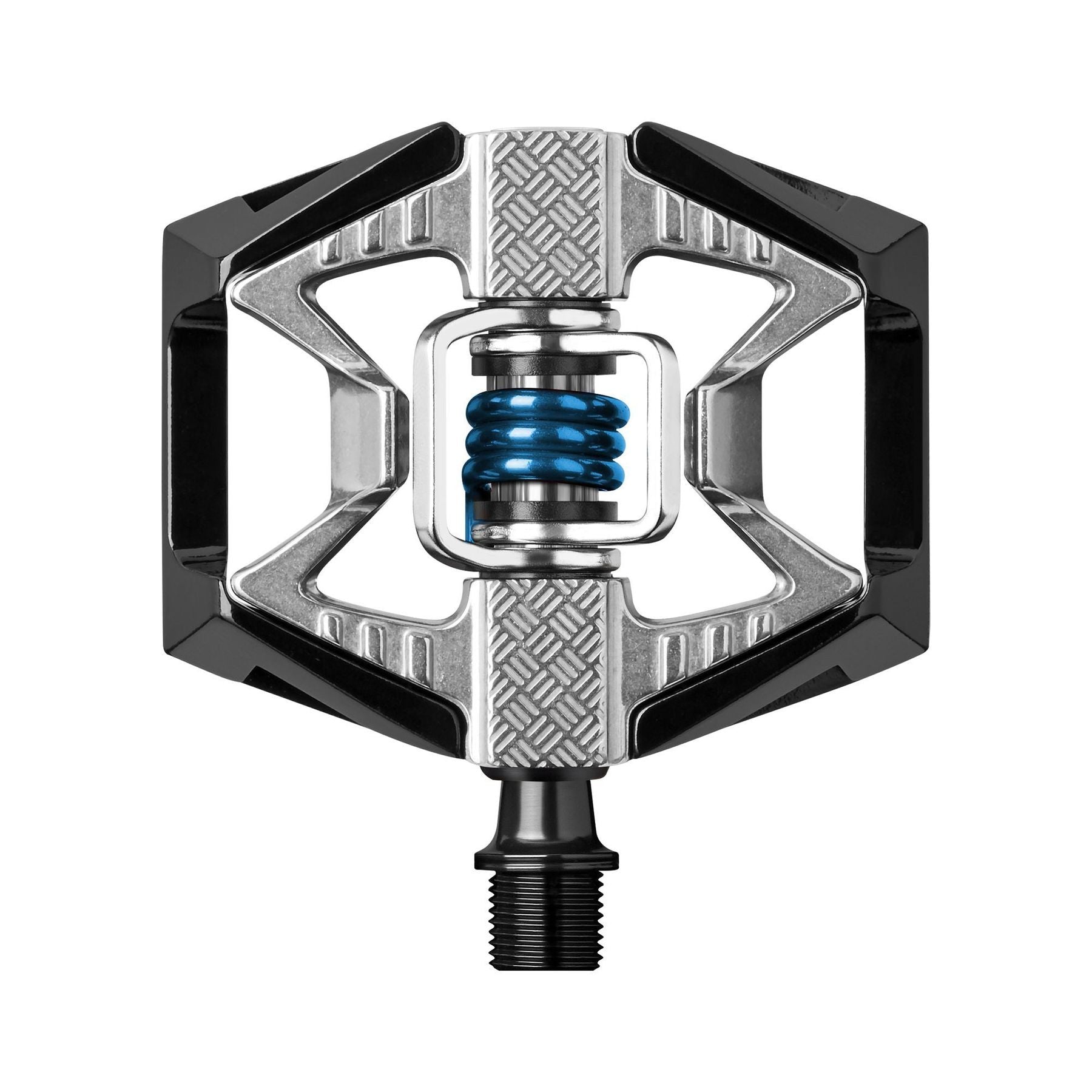 Crankbrothers Double Shot 2 Pedalen zwart/raw/blauw